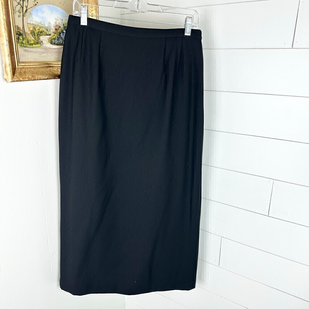 John Meyer of Norwich Maxi Skirt Black NWT Size 12